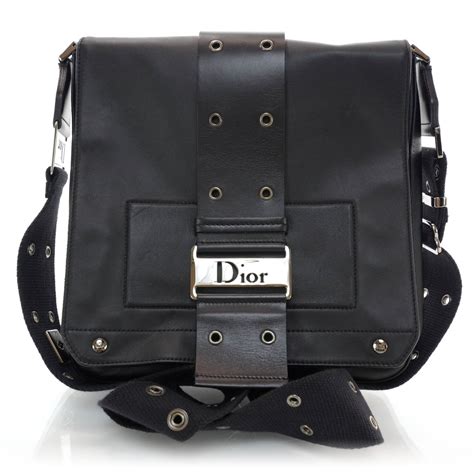 christian dior street chic bag|CHRISTIAN DIOR Calfskin Street Chic Messenger Black.